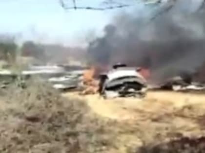 Два истребителя ВВС Индии рухнули в поле