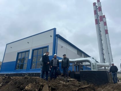 В г. Ликино-Дулево продолжается строительство блочно-модульной котельной