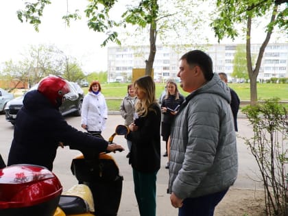 Рабочие выезды в населенные пункты городского округа Воскресенск