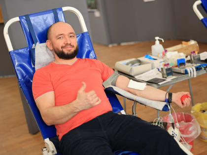 В Королёве прошла первая в этом году акция “Спасибо, донор!”