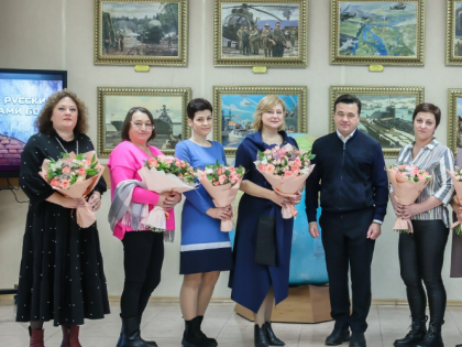 Андрей Воробьев встретился с матерями участников СВО в подмосковном Алабино