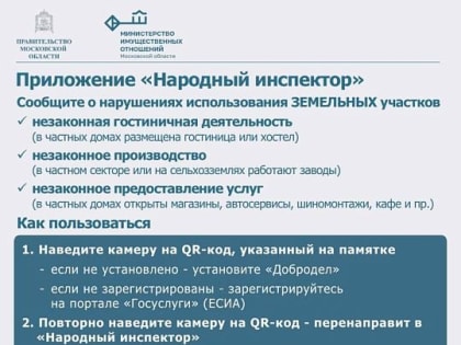 Приложение «Народный инспектор»
