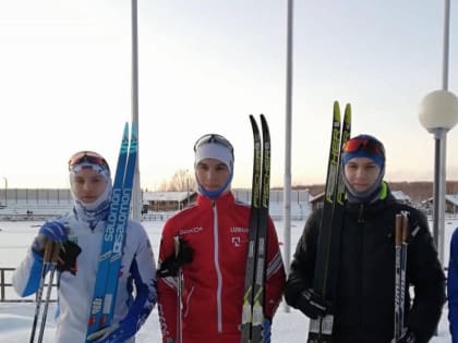 Лыжники из Подольска завоевали золотую и серебряную медали на соревнованиях в Сыктывкаре