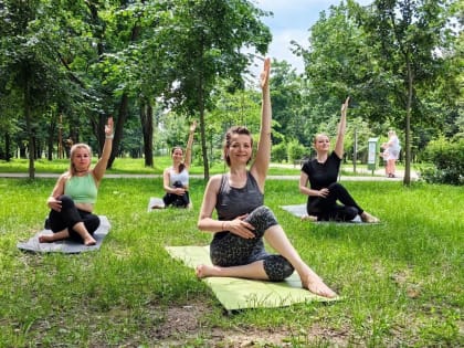 Люберчан приглашают на бесплатные занятия по йоге