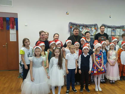 Предрождественский урок в Подосинковской школе