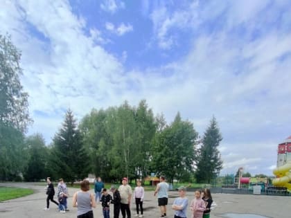 Спортивно-развлекательная программа в Ивашковском СДК