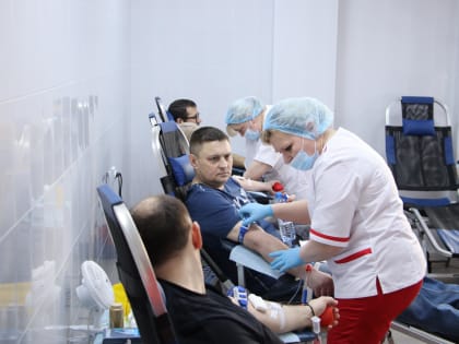 Более 50 литров крови сдали жители городского округа Люберцы в рамках донорской акции