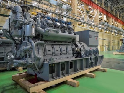 Коломенский завод изготовил двигатель-генераторы для электрических сетей Камчатки