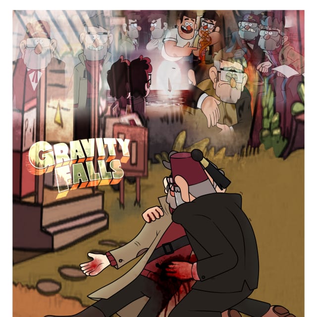 Gravity Falls: Don't you die on me comic