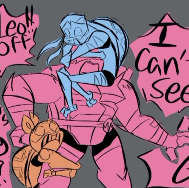 donnie is not donnie-ing (rottmnt comic dub)