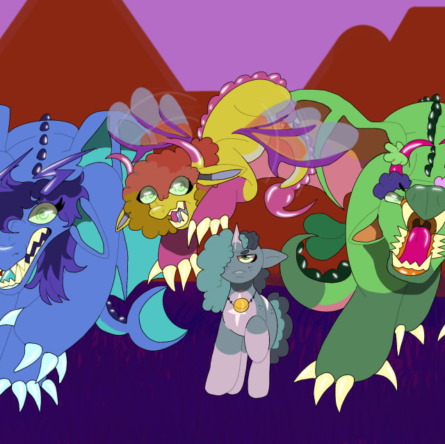 Dragon keeper misty, AU