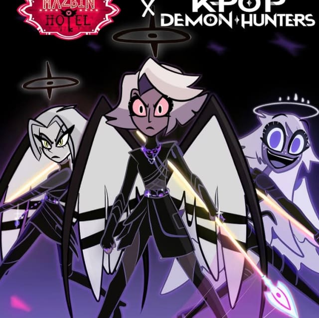Hazbin Hotel x kpop demon hunter Crossover