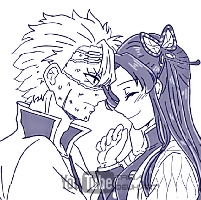 Kanae becomes Sanemi's girlfriend