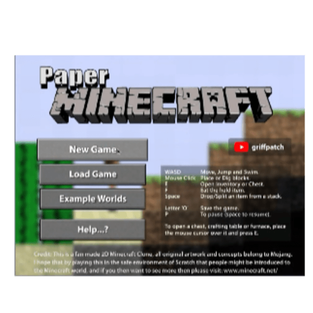 paper minecraft