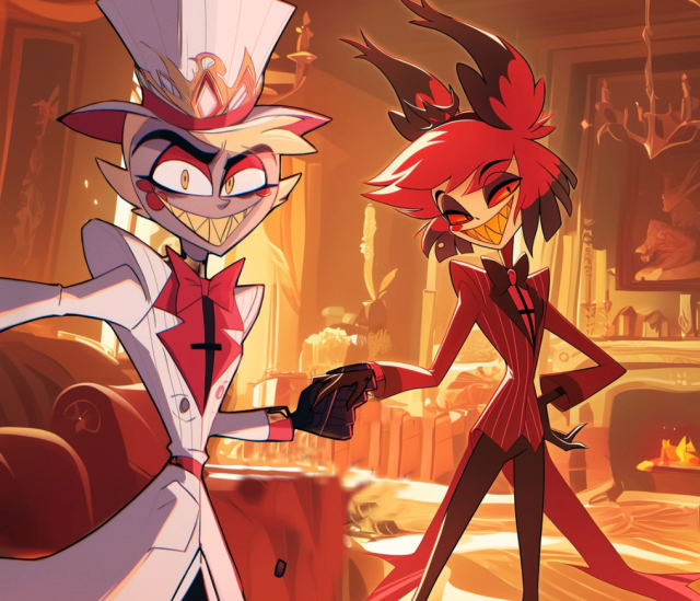 Permission To Touch, a Hazbin Hotel fanfiction comic