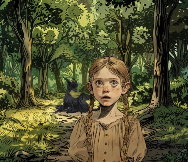 Petunia And The Little Monster, a Harry Potter fanfiction comic