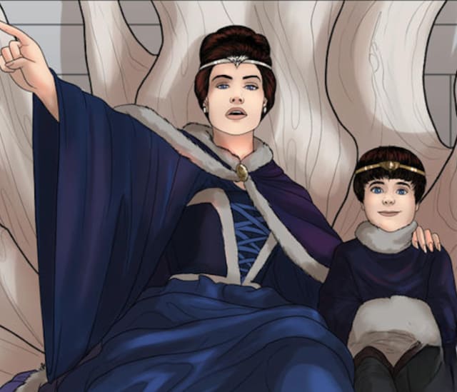 Queen Visenya Conquers The Vale, a A Song Of Ice And Fire fanfiction comic