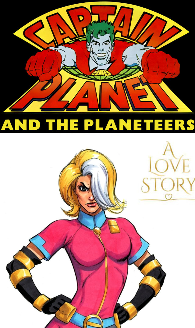 Take Your Flat Earth And Keep On Driving, a Captain Planet and the Planeteers fanfiction comic