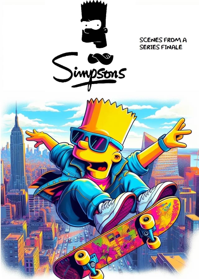 The Simpsons: Scenes From A Series Finale, a Simpsons fanfiction comic