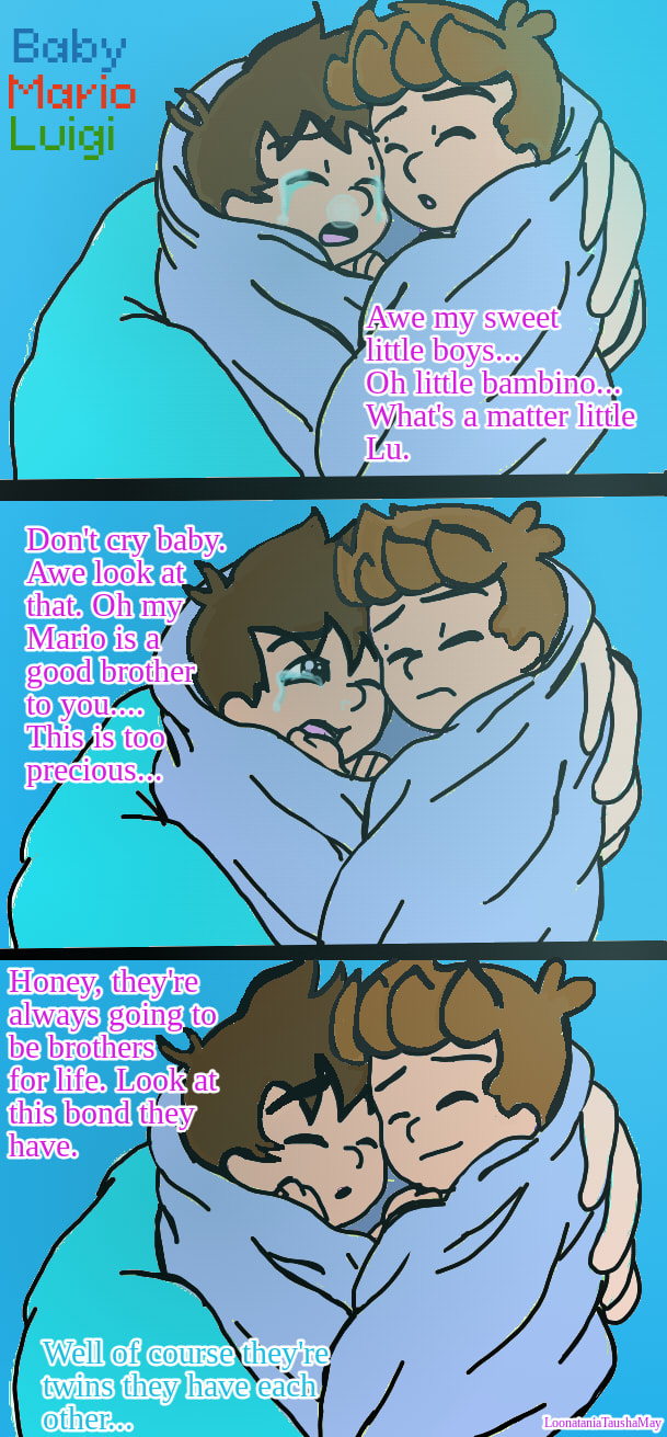 Baby Mario and Luigi_Brotherly Bond, a Super Mario Bros fanfiction comic