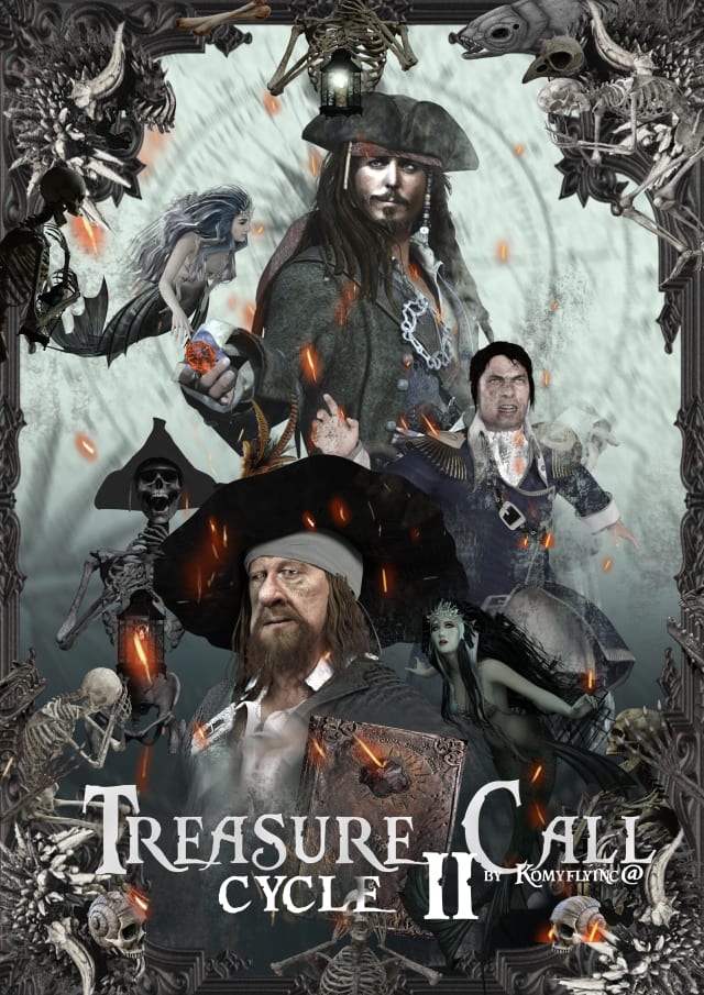 Treasure Call Cycle II, a Pirates of the Caribbean fanfiction comic
