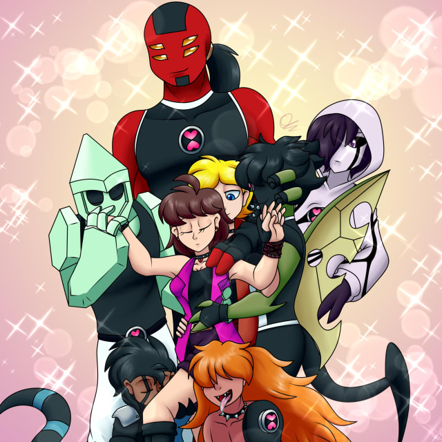 Amortrix, a Ben 10 fanfiction comic