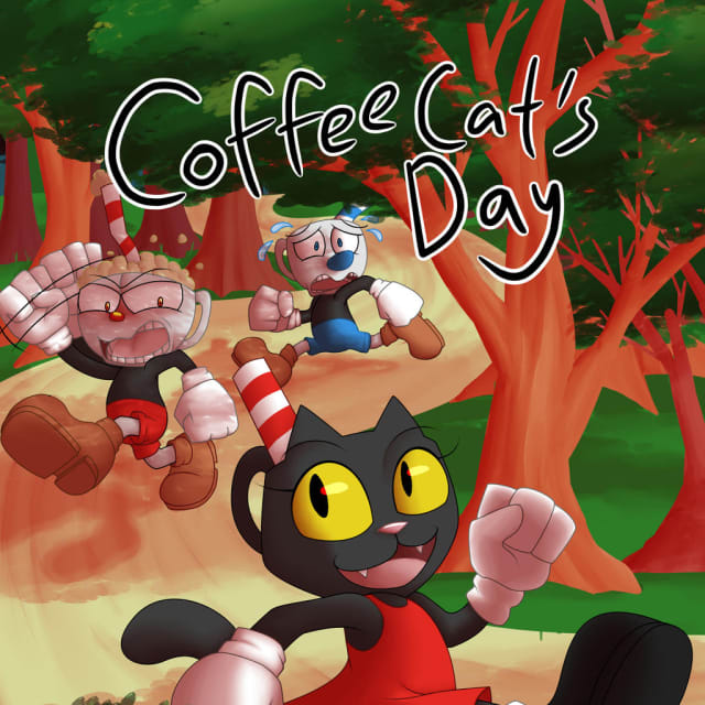 Coffeecat's Day, a Cuphead fanfiction comic