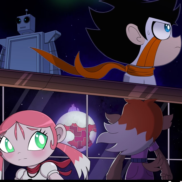 Srmthfg: DownFall, a Super Robot Monkey Team Hyper Force Go! fanfiction comic