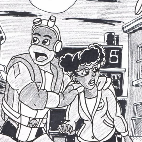 A weird world, a Teenage Mutant Ninja Turtles fanfiction comic