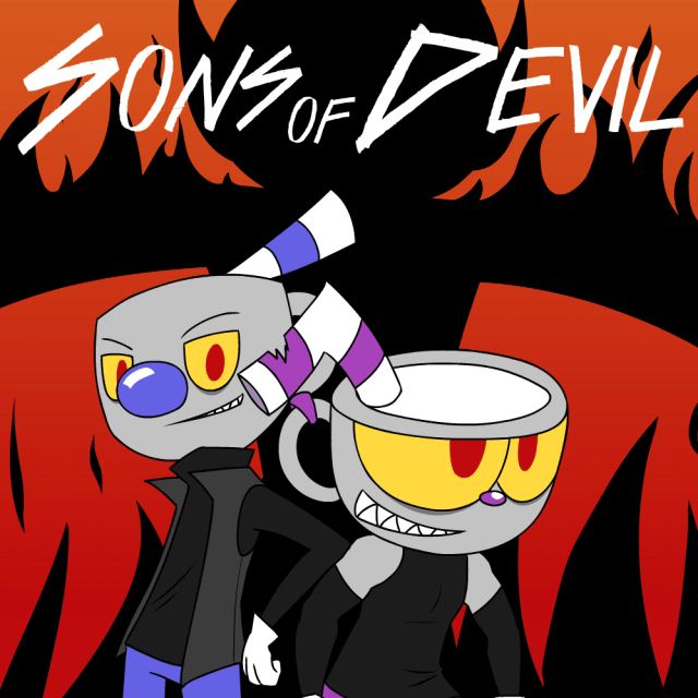 Sons Of Devil - Cuphead AU, a Cuphead fanfiction comic