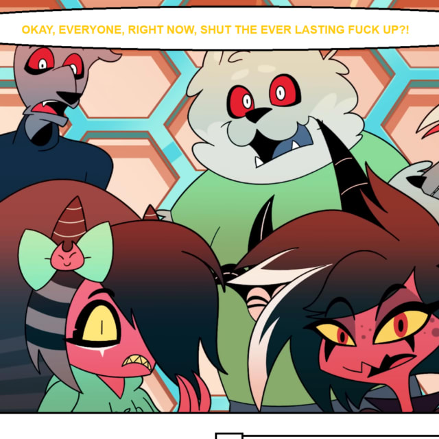 Bee Rescue ReText Edition, a Helluva Boss fanfiction comic
