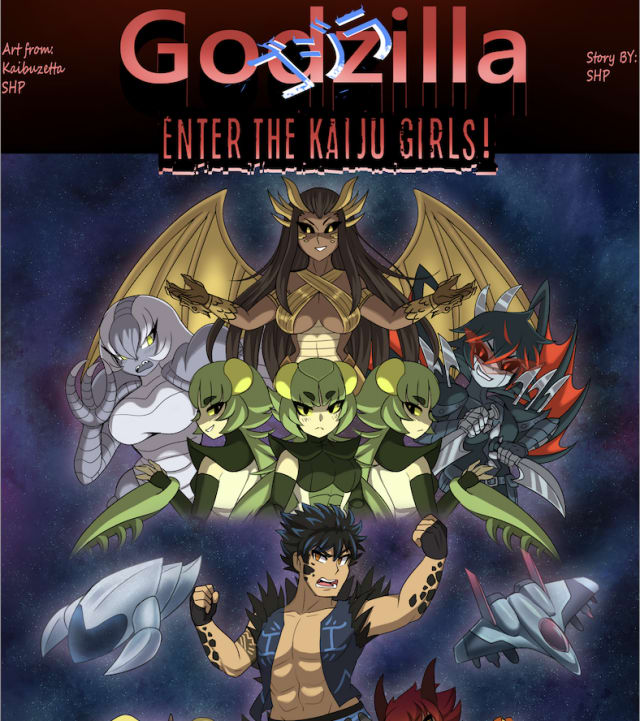 Godzilla : Enter The Kaiju Girls, a Godzilla fanfiction comic