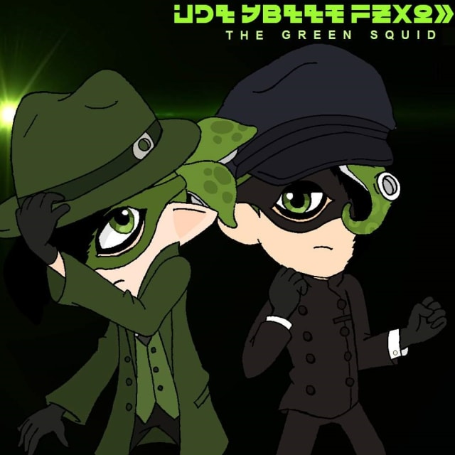 THE GREEN SQUID, a Splatoon fanfiction comic
