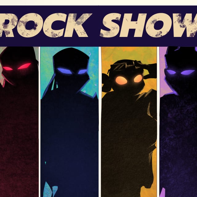 ROCK SHOW EN, a Teenage Mutant Ninja Turtles fanfiction comic