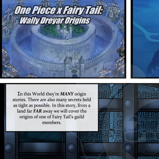 One Piece x Fairy Tail: Wally Dreyar Origins, a Fairy Tail and One Piece fanfiction comic