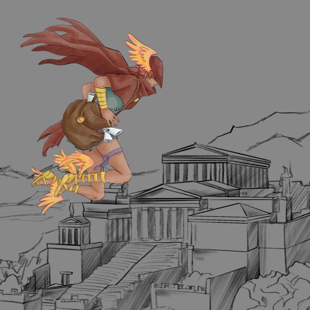 Hermes Delivery Service, a Epic the Musical fanfiction comic