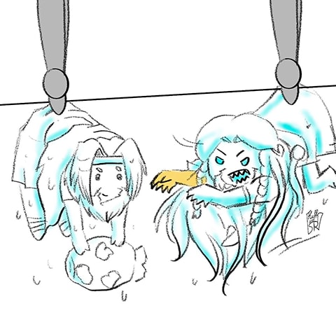 Cloudysseus x Cloudyseidon Silly Stories, a Epic the Musical fanfiction comic