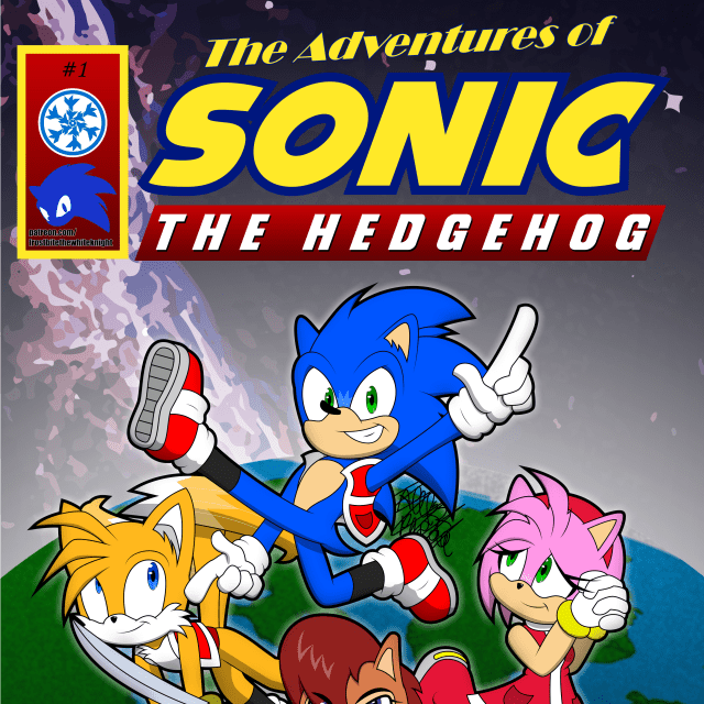 The Adventures of Sonic the Hedgehog #1, a Sonic the Hedgehog fanfiction comic