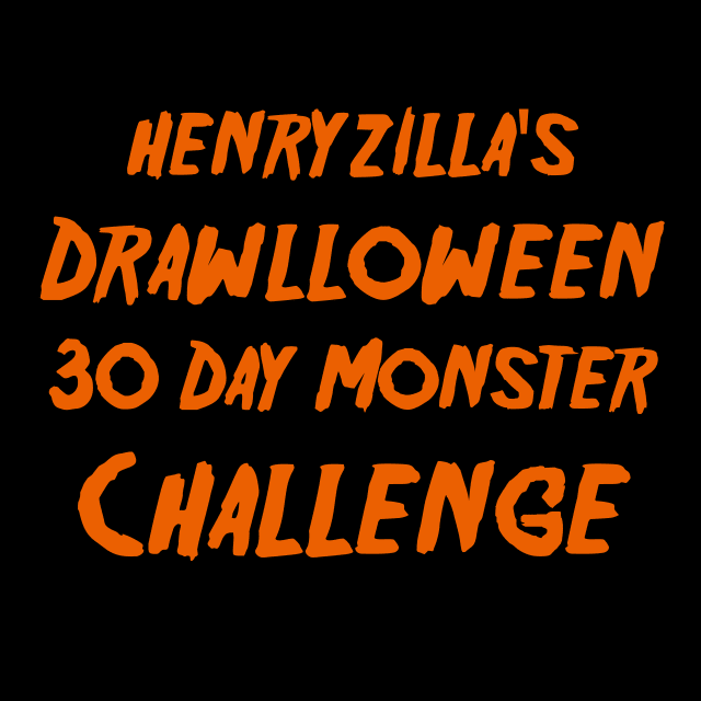 Dralloween, a Halloween, October, Art Gallery, Drawlloween and 30 Day Monster Challenge fanfiction comic