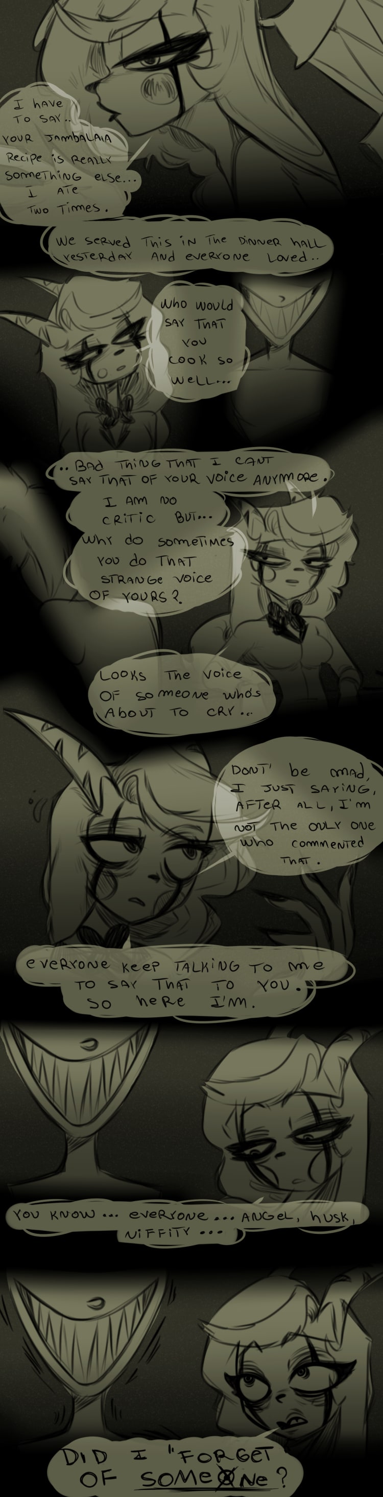 Missing Members, a Hazbin Hotel fanfiction comic