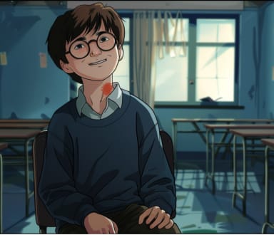 Dark Heritage, a Harry Potter fanfiction comic. Harry enters the wizarding world a few years younger and a lot wiser. He discovers a surprising dark heritage and decides not to become the Chosen One.