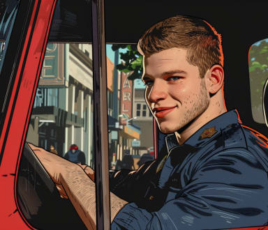 Buck In Time, a 9-1-1 fanfiction comic. Evan Buckley has gone back in time, and he didn't even get a cool DeLorean.
