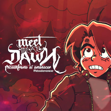 Meet Me At Dawn: Encuéntrame al amanecer, a Originals fanfiction comic. Welcome to the world of “Meet Me At Dawn,” a wild and twisted metaphor about taking responsibility and understanding that love isn’t always where we want to find it, but that doesn’t make it any less valid. It's a story about learning to stay true to oneself and fighting, against all odds, for that. On the other hand, it could also be summed up as an indie comic with love, alien fetuses, and a hint of horror, which is always a good thing. Right?