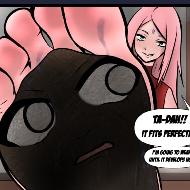 Naruto - How to Train a Hinata, a Naruto and Boruto fanfiction comic. Hinata finds herself at the mercy of Sakura and Ino as they put her through an unusual and humiliating form of "training." With the two are determined to break her spirit, Hinata is forced to endure being used as an insole.

As the pressure builds, Hinata must come to terms with her role, but will she break under the strain, or learn to embrace her new reality?