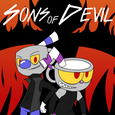 Sons Of Devil - Cuphead AU, a Cuphead fanfiction comic. Cuphead and Mugman are known as "Sons of Devil", both brothers have spent their entire lives underground under hell, once they become adults they become obsessed with the idea of ​​​​going out to the unknown world on the surface.
Will they be able to escape?