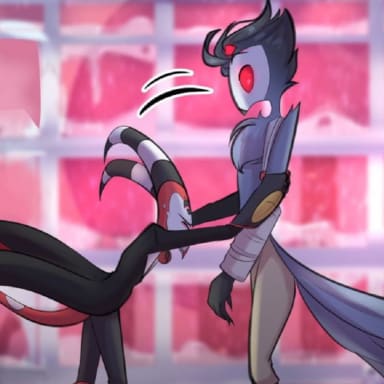 Stay, a Helluva Boss and Hazbin Hotel fanfiction comic. Blitzo crashes into Stolas' room while running from a bunch of jerks. The tension and chemistry between Stolas and Blitzo is unreal.

Owners of ARTWORK
zero_lawliet: https://x.com/zero_lawliet

Voice actors
- ‪@button-kun4663‬: https://www.youtube.com/@button-kun4663
- @Vani
- @Unovanbruger 

Music
- tobyfox
- Quiet Water
- Run
- ‪SamHaftOfficial‬: https://www.youtube.com/@SamHaftOfficial 
- Owl in a cage

Check out the YouTube channel: https://www.youtube.com/@TwistedToyboxDubs