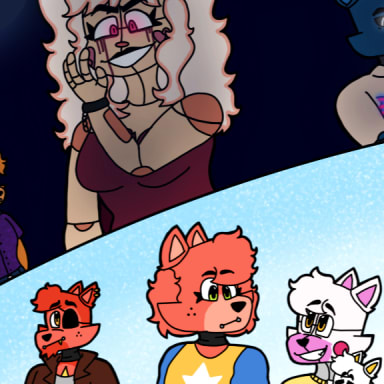 The Arcadian Curse, a Five Nights at Freddy's fanfiction comic. 