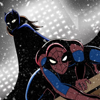 Spider-Man and Batgirl, a Spider-Man, Batgirl, DC and Marvel fanfiction comic. Peter Parker fell into depression after losing the love of his life. Barbara Gordon was forced to move to New York because of her father, as well as Batman (after losing Jason), fearing for her safety. But now they join forces to stop the Kingpin from taking complete control of the criminal underworld of the East Coast.