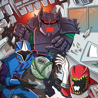 Power Rangers Hexagon, a Power Rangers fanfiction comic. An anthology series telling several short stories about life for our favourite teens with attitude working for Project Hexagon and defending the Earth from evil space aliens!