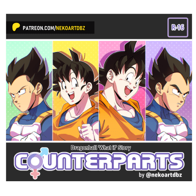 Counterparts, a Dragon Ball fanfiction comic. 'Whis prepared a special training for Goku and Vegeta with their counterparts.'